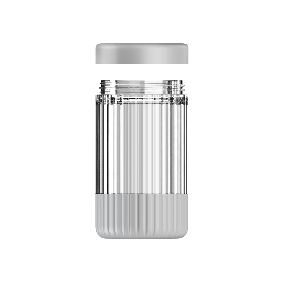 1000mL Blending Vessel + Storage Lid | Pebble Grey | Beast Health