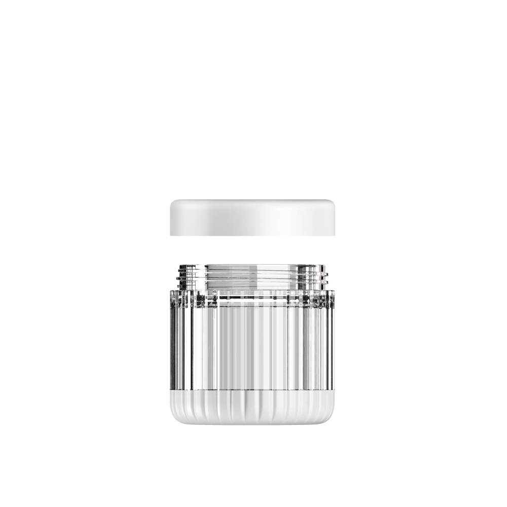 500mL Blending Vessel + Storage Lid | Cloud White | Beast Health