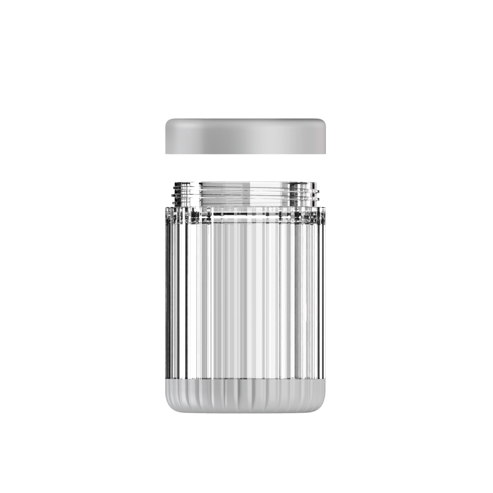 800mL Blending Vessel + Storage Lid | Pebble Grey | Beast Health