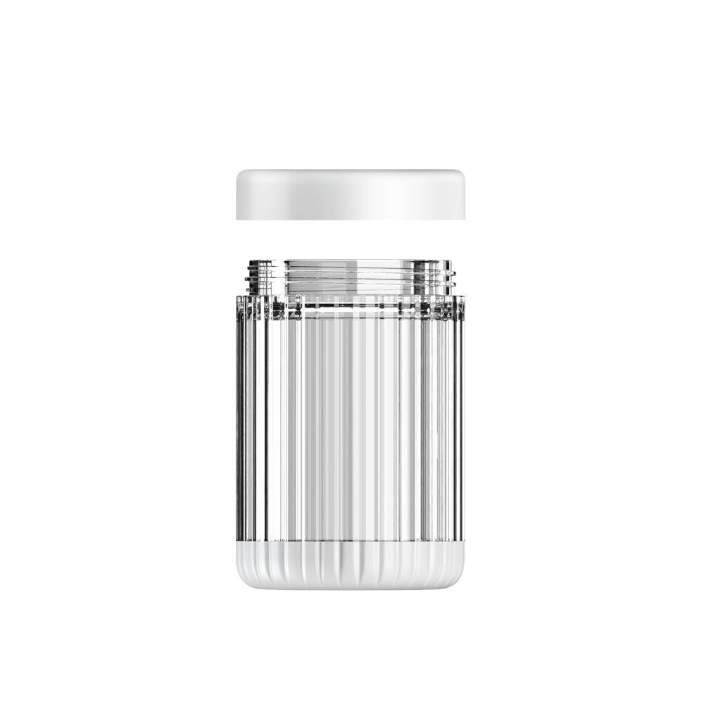 800mL Blending Vessel + Storage Lid | Cloud White | Beast Health